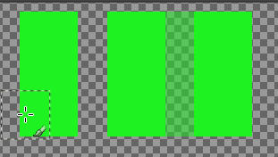 Example of how Overwrite blending mode works