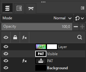 GIMP layer palette copy